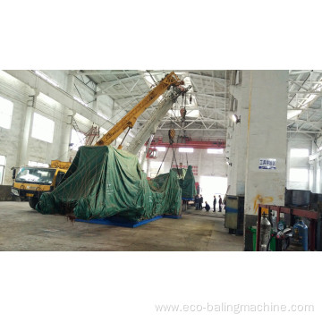 automatic waste car press hydraulic car baler